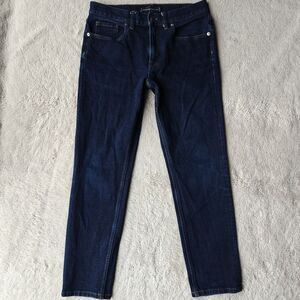 Everlane Uniform Slim Jeans Men's 30x28 Dark Wash Blue Stretch Organic Cotton